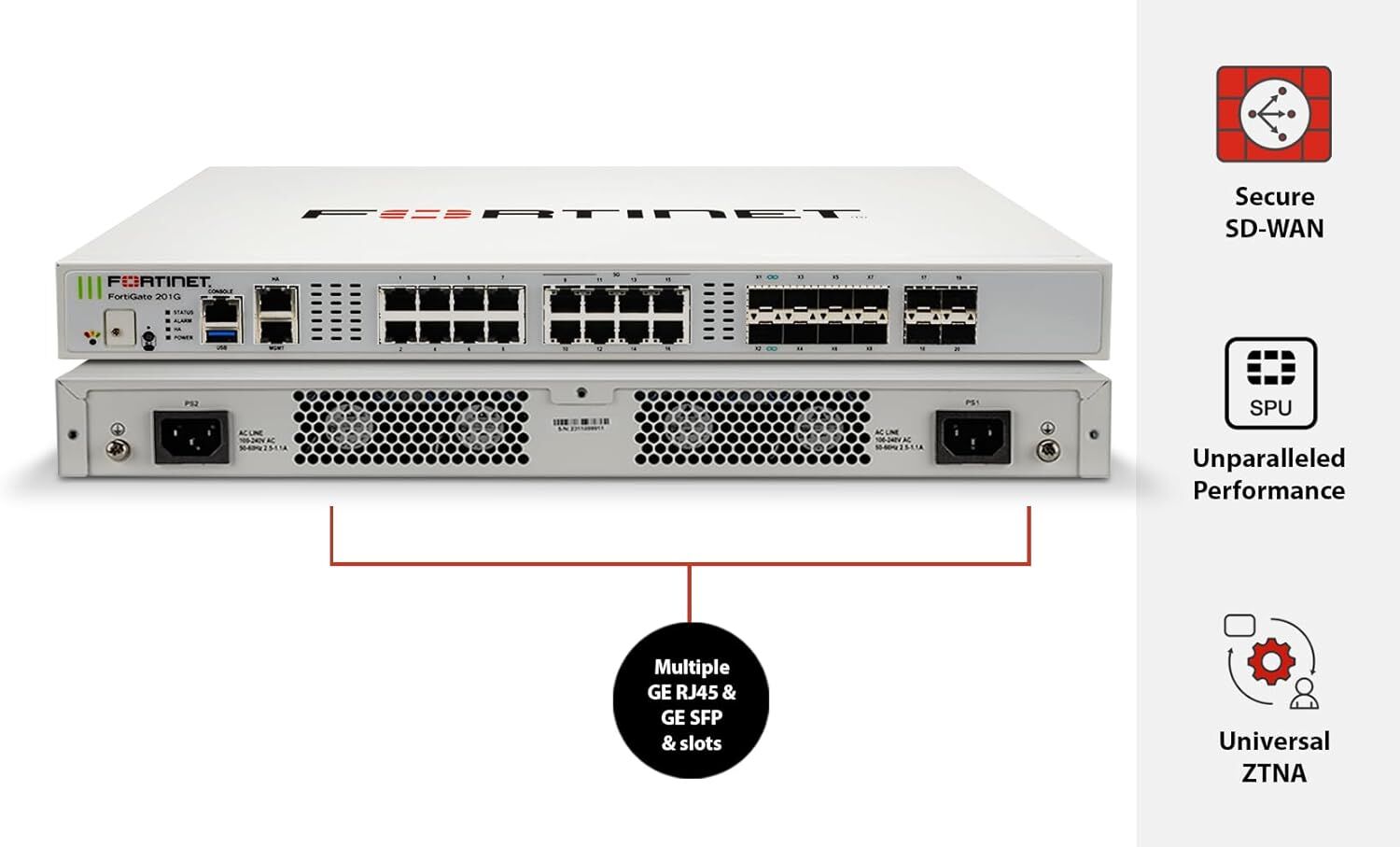 Fortinet FortiGate 200G FG-200G Firewall + 1 Yıllık Lisans